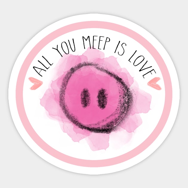 Watch Me Make This Beautiful Sticker by allyoumeepislove